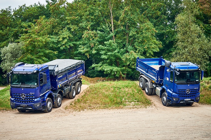 Mercedes-Benz Trucks: Construction Power for Every Terrain