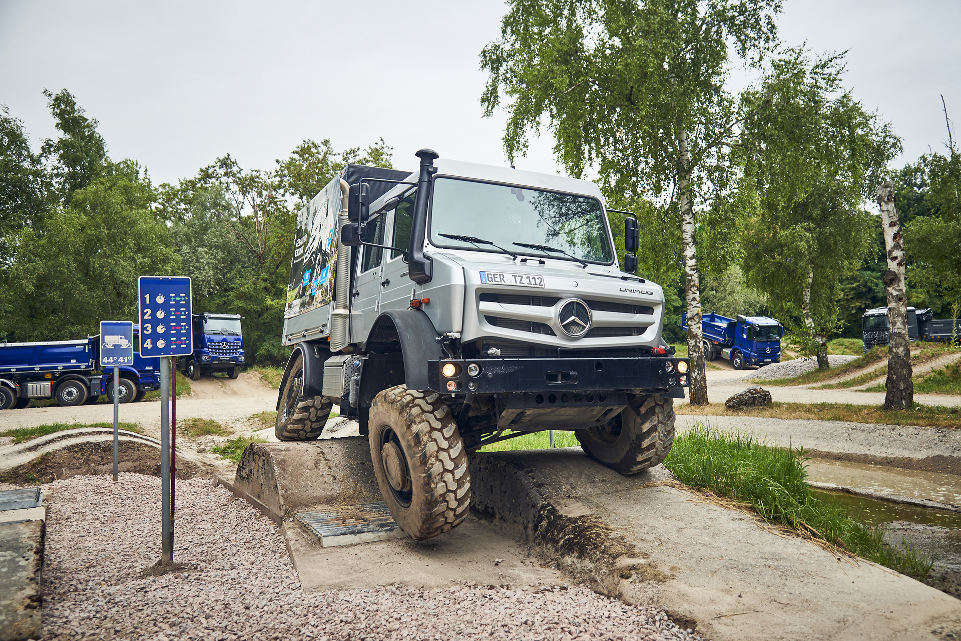 Mercedes-Benz Trucks Construction Vehicles Event in Ötigheim, Germany Mercedes-Benz Trucks: Construction Power for Every Terrain
