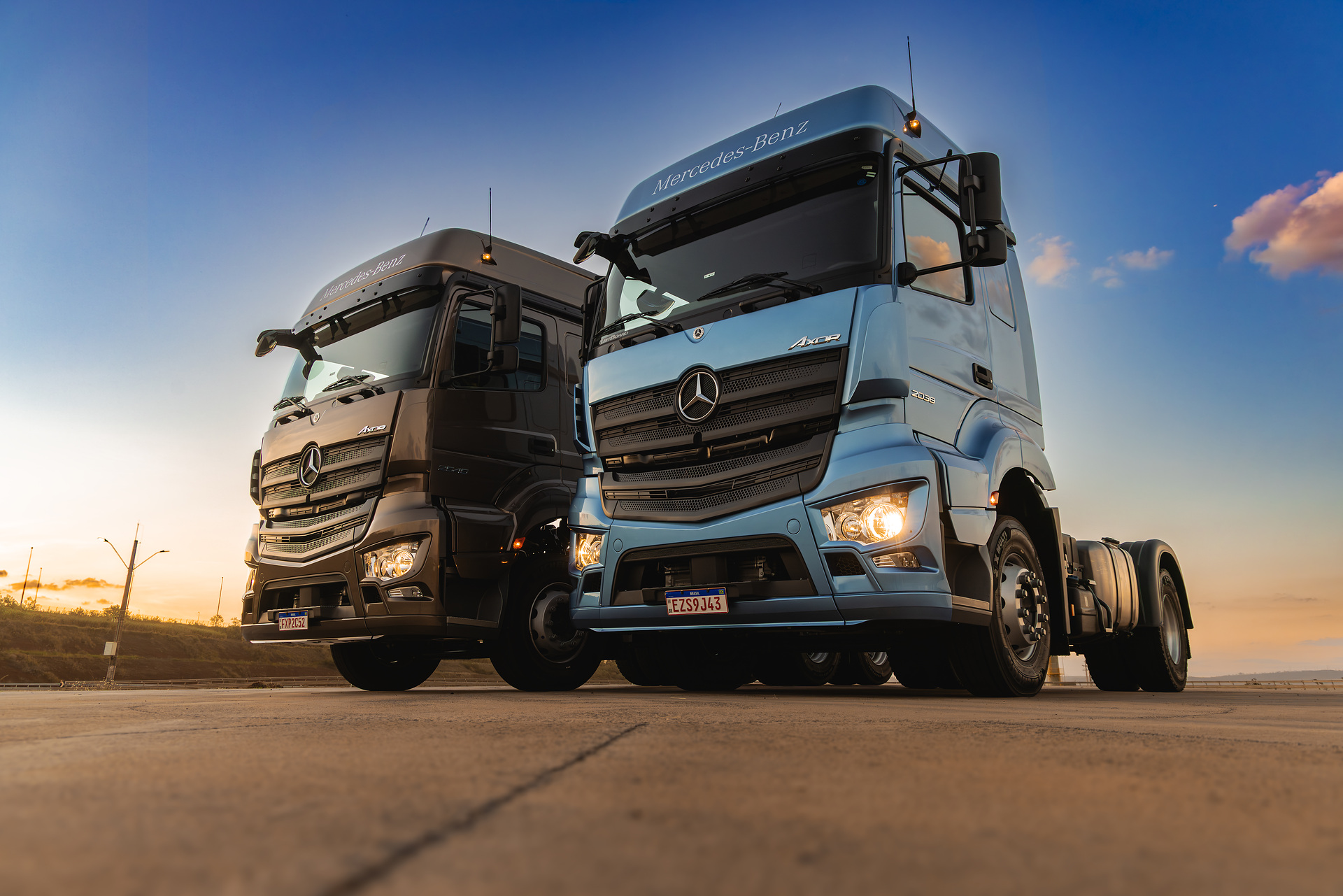 Mercedes-Benz Trucks introduces new extra-heavy truck Axor for Brazilian market