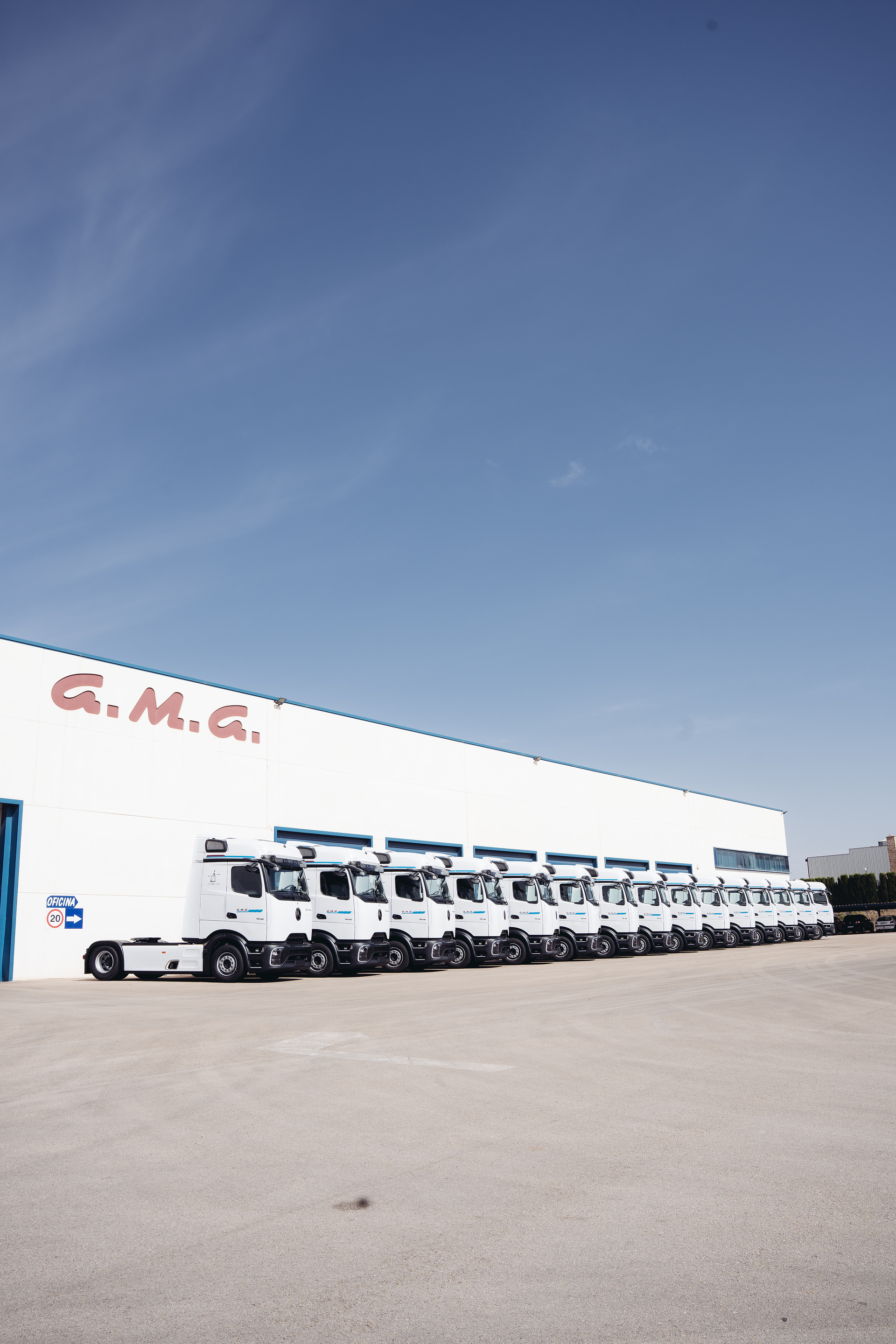 43-fache Power: A.M.A. aus Spanien setzt auf den neuen Mercedes-Benz Actros L ProCabin