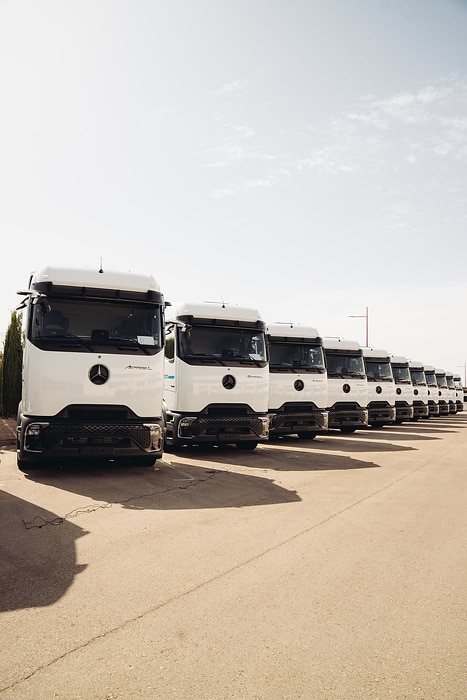 43-fache Power: A.M.A. aus Spanien setzt auf den neuen Mercedes-Benz Actros L ProCabin