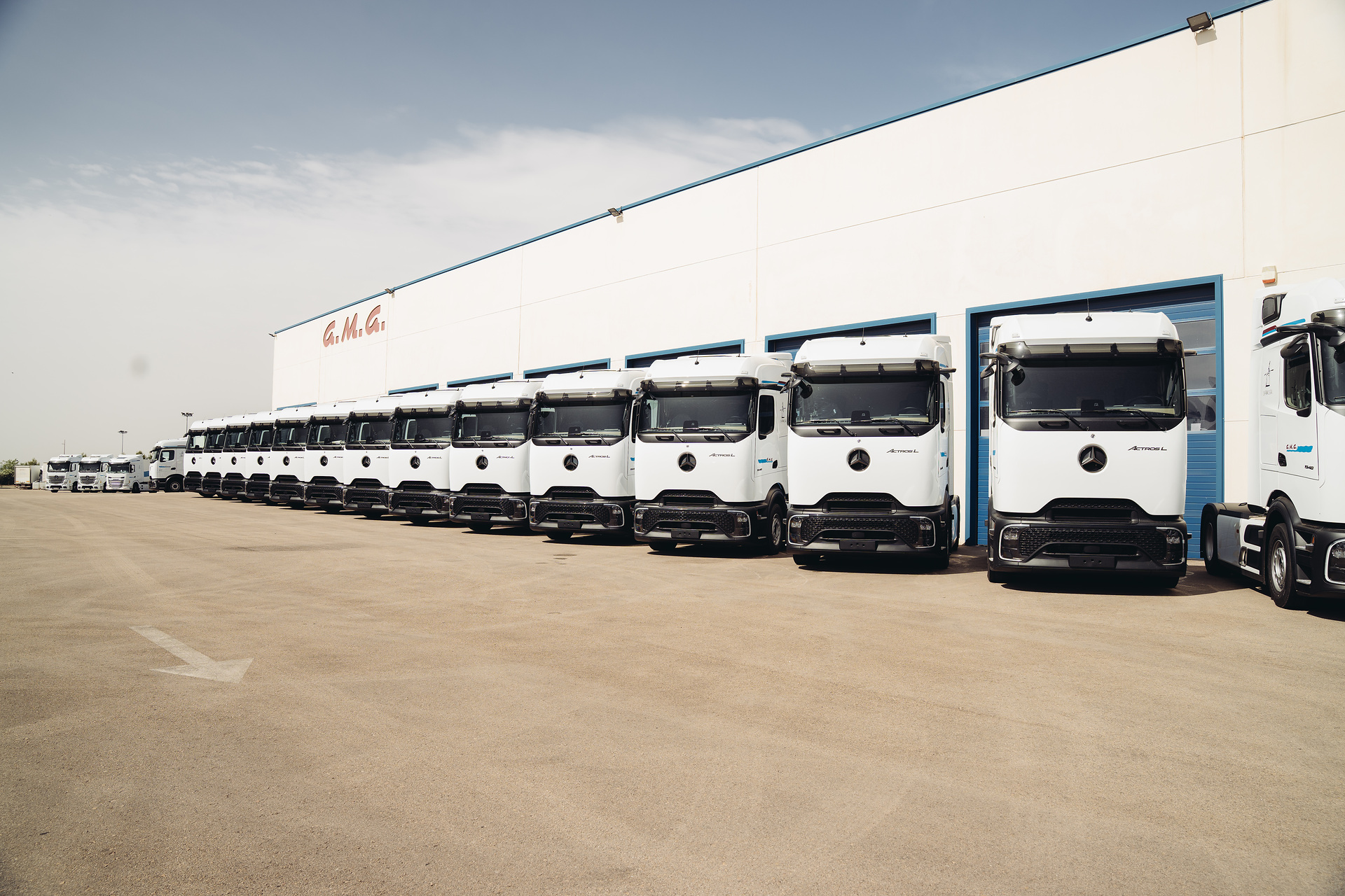 43-fache Power: A.M.A. aus Spanien setzt auf den neuen Mercedes-Benz Actros L ProCabin