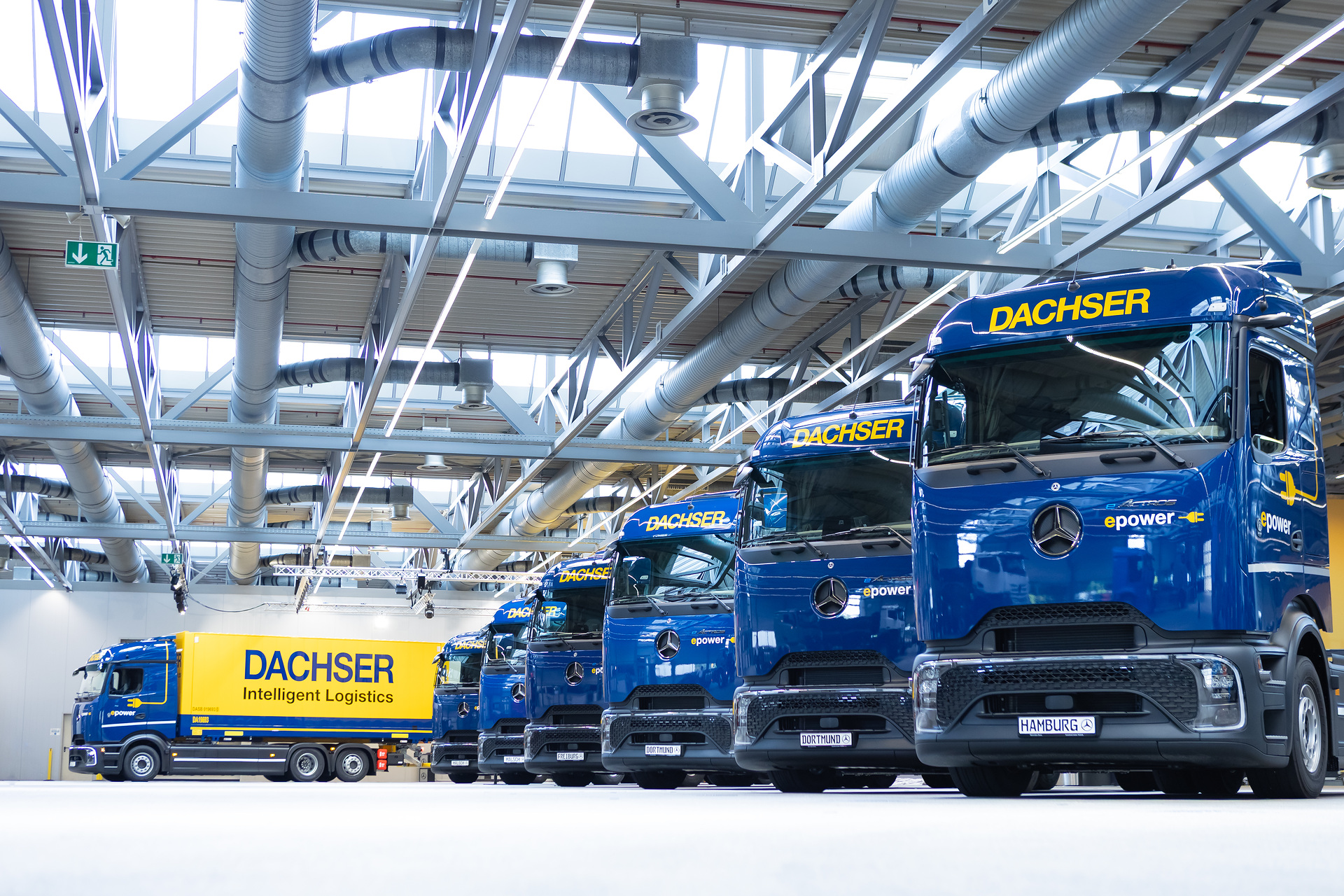 Ausbau des emissionsfreien Fernverkehrs: Dachser nimmt neue eActros 600 in Betrieb Ausbau des emissionsfreien Fernverkehrs: Dachser nimmt neue eActros 600 in Betrieb