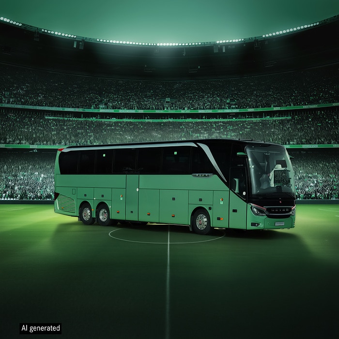 Teambusse in der Bundesliga – Partner des Vertrauens