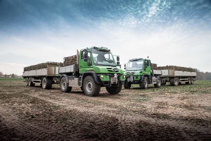 Der Unimog für die moderne Landwirtschaft:  drei Geräteträger auf der Weltleitmesse Agritechnica