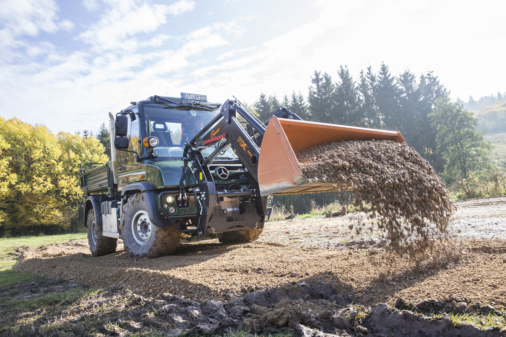 Der Unimog für die moderne Landwirtschaft:  drei Geräteträger auf der Weltleitmesse Agritechnica