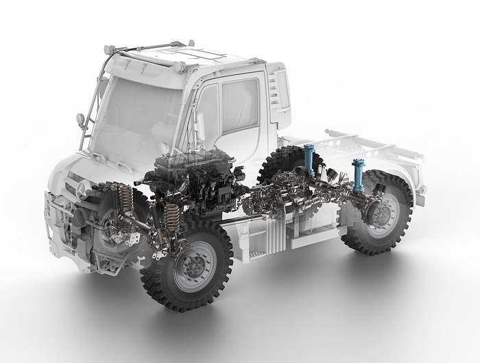 Der Unimog für die moderne Landwirtschaft:  drei Geräteträger auf der Weltleitmesse Agritechnica