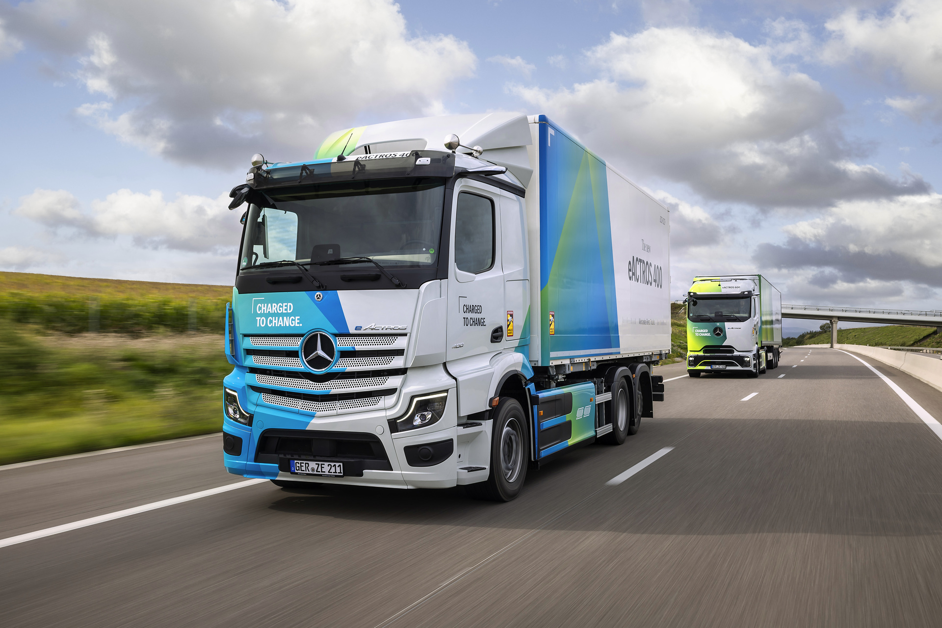 Gruppenbilder: Mercedes-Benz eActros 400 / eActros 600 / Actros L