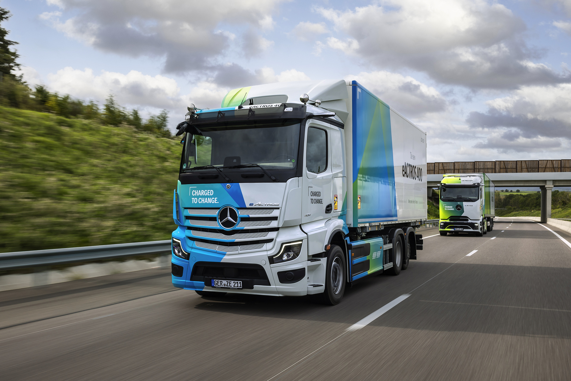 Gruppenbilder: Mercedes-Benz eActros 400 / eActros 600 / Actros L