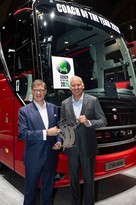 Setra TopClass zum „Coach of the Year 2026” gewählt