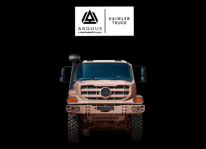 Partnerschaft von Arquus und Daimler Truck: „Zetros by Arquus“ feiert Premiere in Paris