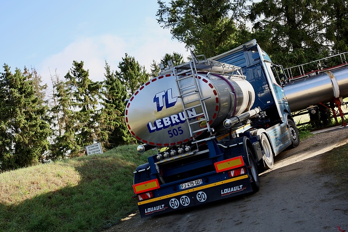 From electricity to foam: eActros 600 in operation during the grape harvest