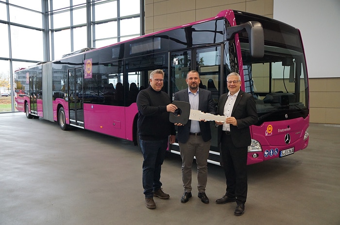 50 Überland-Gelenkbusse Citaro GÜ für den Schienenersatzverkehr der SEV Deutschland GmbH