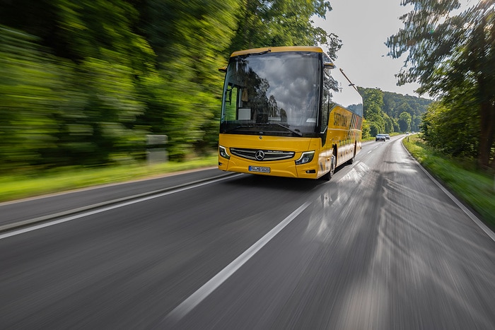 Sicherheit in neuer Dimension: Mercedes-Benz Tourismo Safety Coach 2024