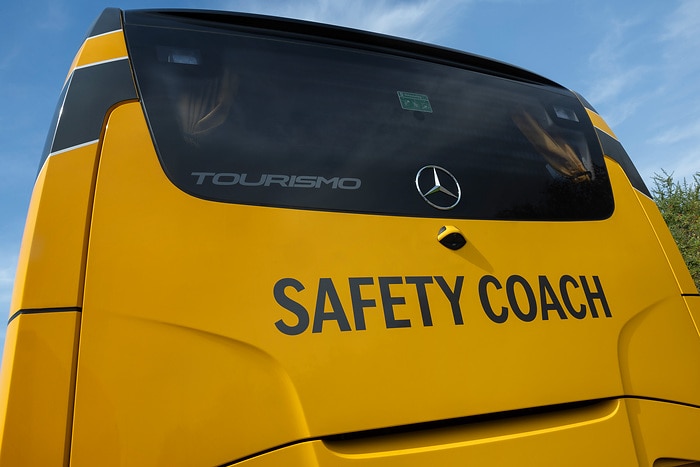 Sicherheit in neuer Dimension: Mercedes-Benz Tourismo Safety Coach 2024