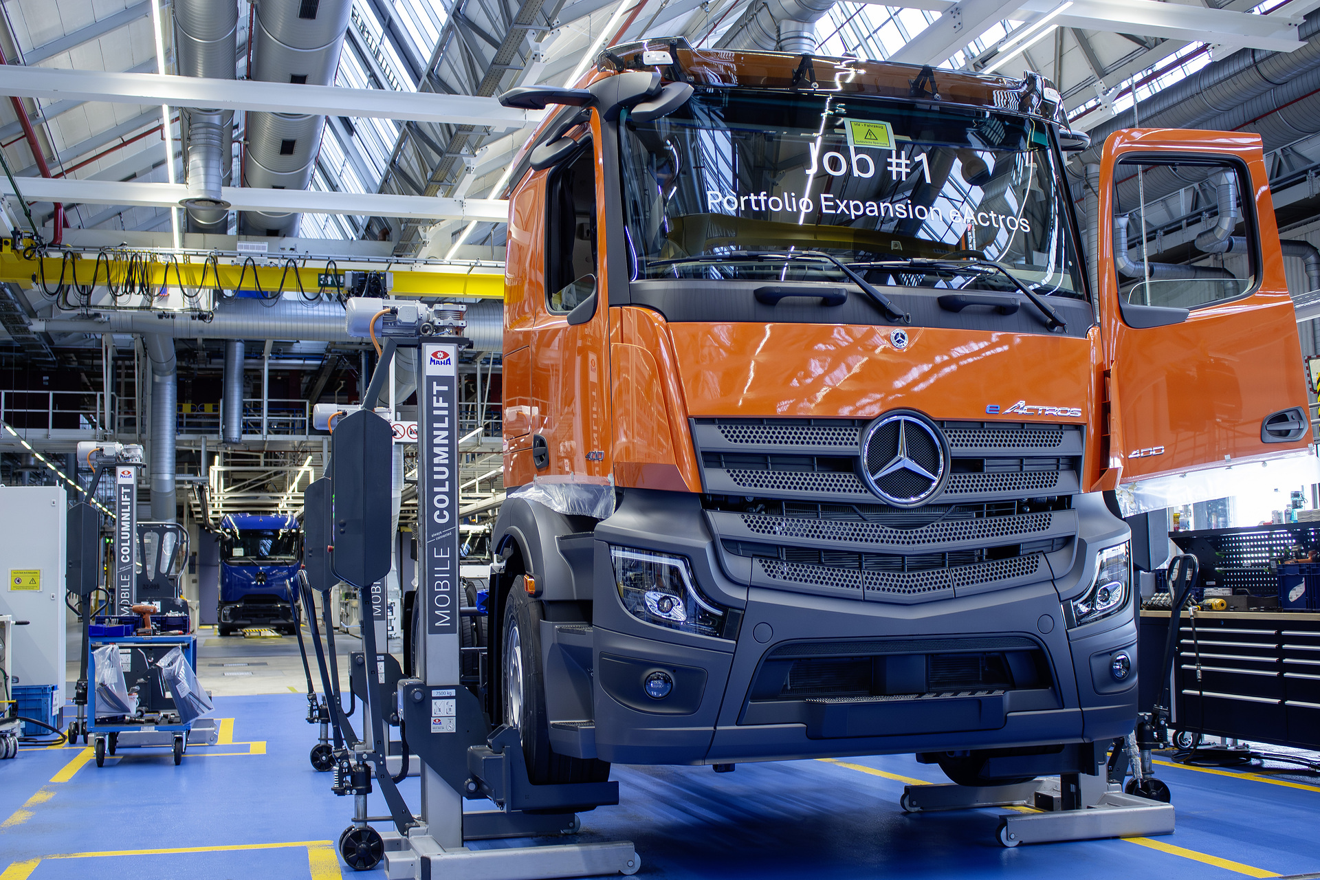 Elektro-Portfolio wächst: Mercedes-Benz Trucks startet Produktion neuer eActros 400-Generation im Werk Wörth