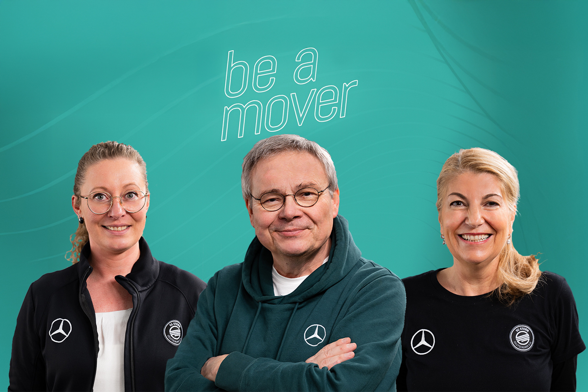 „SG Stern e.V.: Nicht nur Sportverein, sondern auch Gemeinschaft“ - Der neue „be a mover talk“ mit Peggy Winter, Katja Reinhard und Jörg Howe