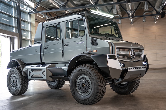 Mercedes-Benz Special Trucks unveils the most luxurious Unimog ever