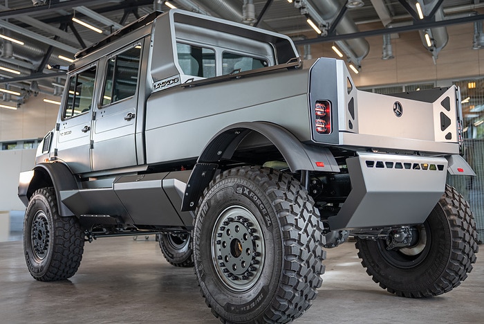 Mercedes-Benz Special Trucks unveils the most luxurious Unimog ever
