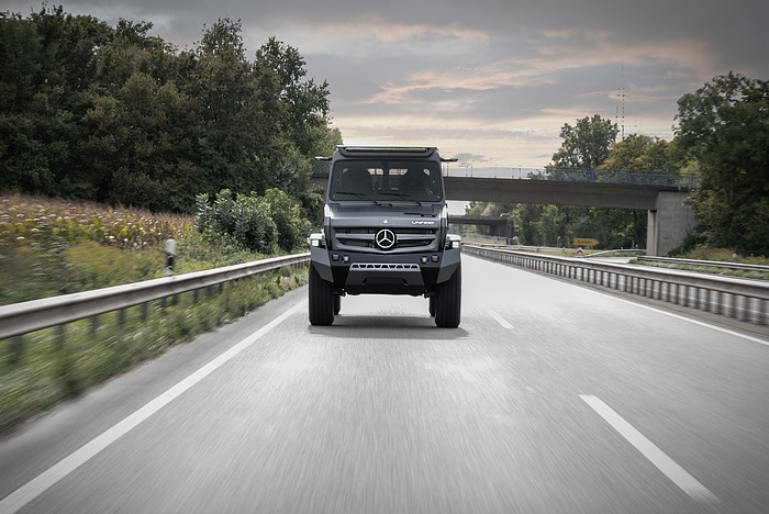 Mercedes-Benz Special Trucks unveils the most luxurious Unimog ever