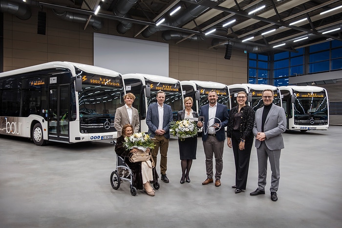 Omnibus Weidachstein embarks on a battery electric future – with five new eCitaro city buses