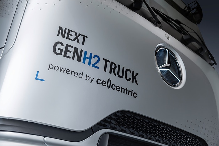 Daimler Truck presents Mercedes-Benz NextGenH2 Truck with small-series production planned from end of 2026