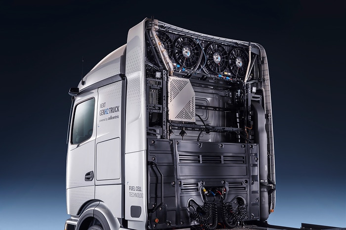 Daimler Truck presents Mercedes-Benz NextGenH2 Truck with small-series production planned from end of 2026