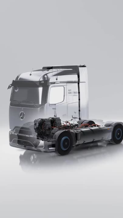 Daimler Truck presents Mercedes-Benz NextGenH2 Truck with small-series production planned from end of 2026