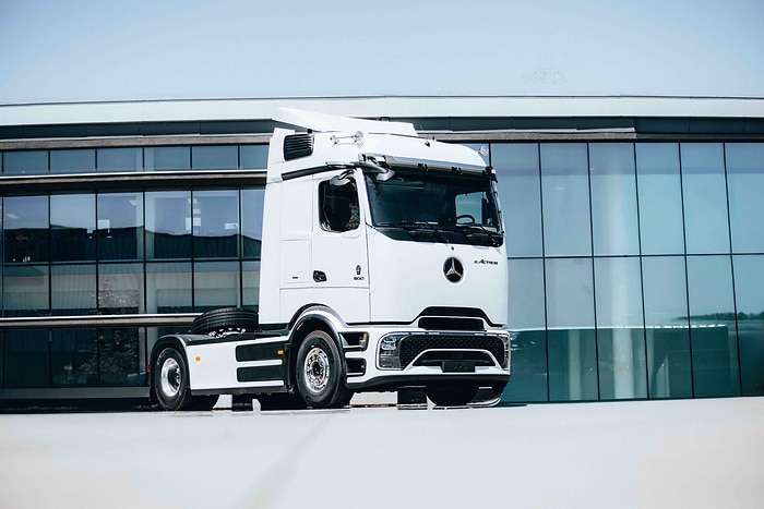 Battery-electric transport in Chile: First Mercedes-Benz eActros 600 delivered to customer
