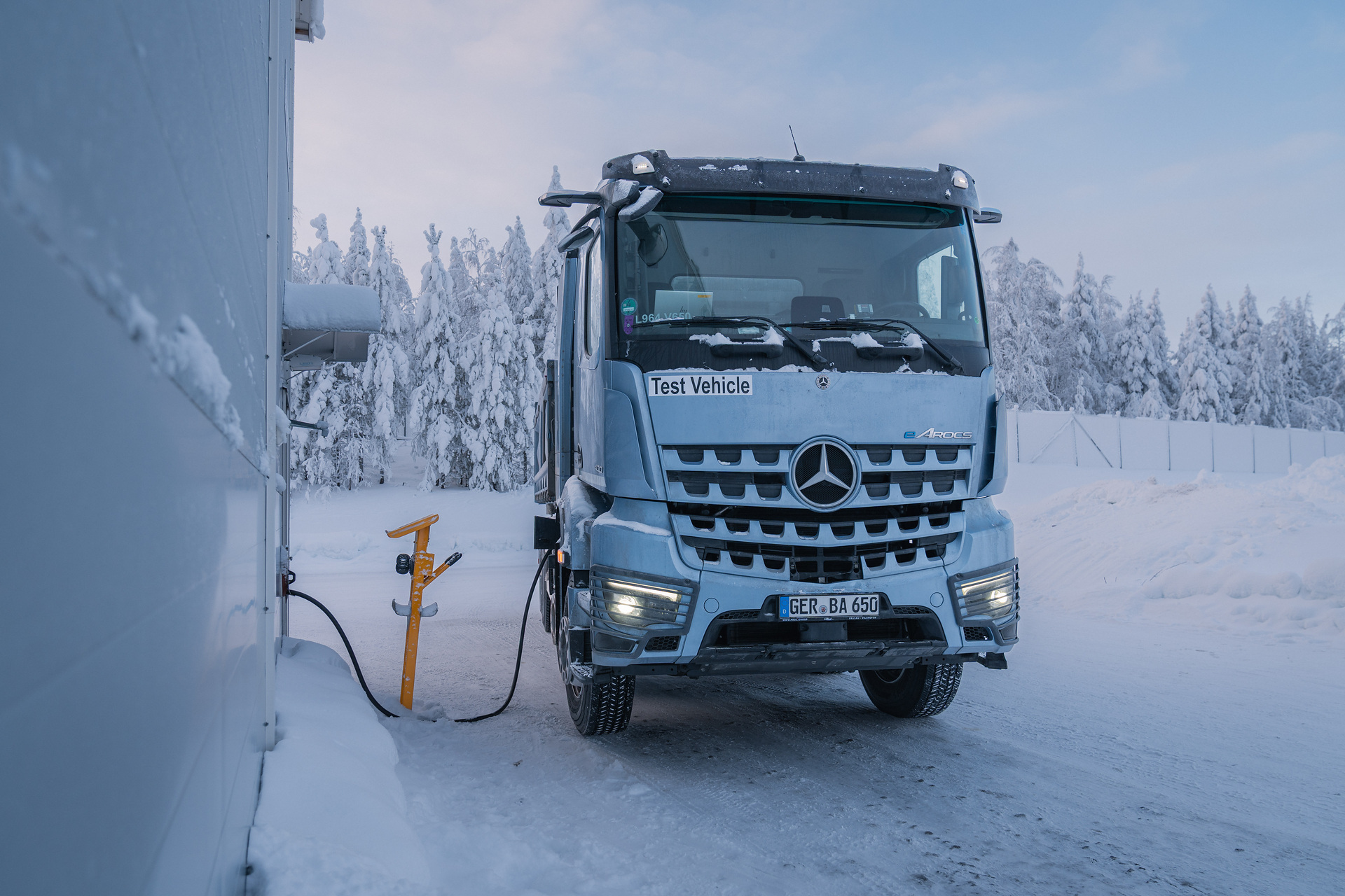 New eArocs 400 proves its capabilities in winter testing at  minus 20 degrees