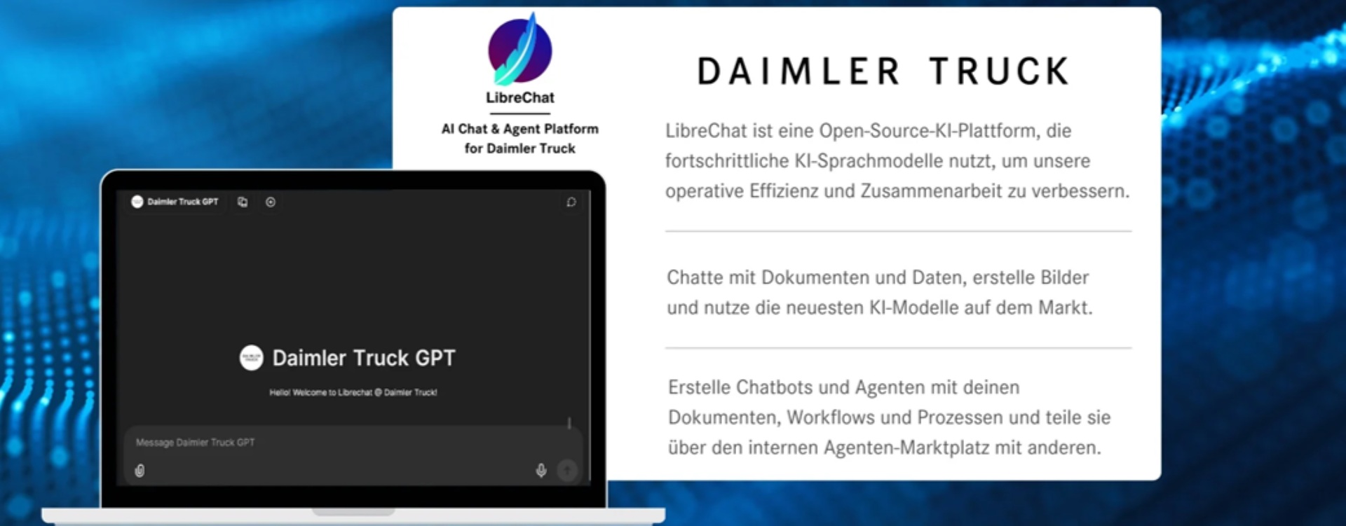 Daimler Truck launches LibreChat as company-wide AI platform