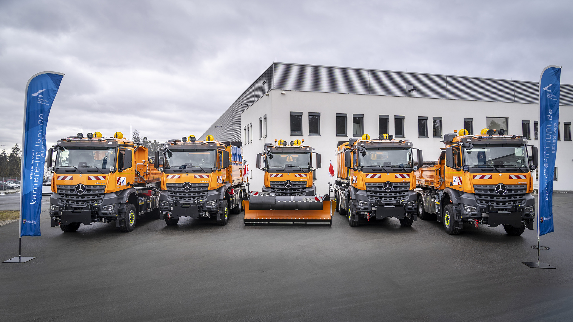 Warum Rheinland-Pfalz jetzt auf 40 neue Arocs setzt – Winterdienst im Fokus!