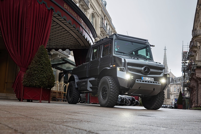 Mercedes-Benz Special Trucks unveils the most luxurious Unimog ever