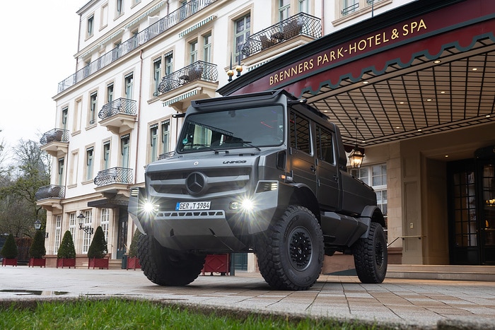 Mercedes-Benz Special Trucks unveils the most luxurious Unimog ever
