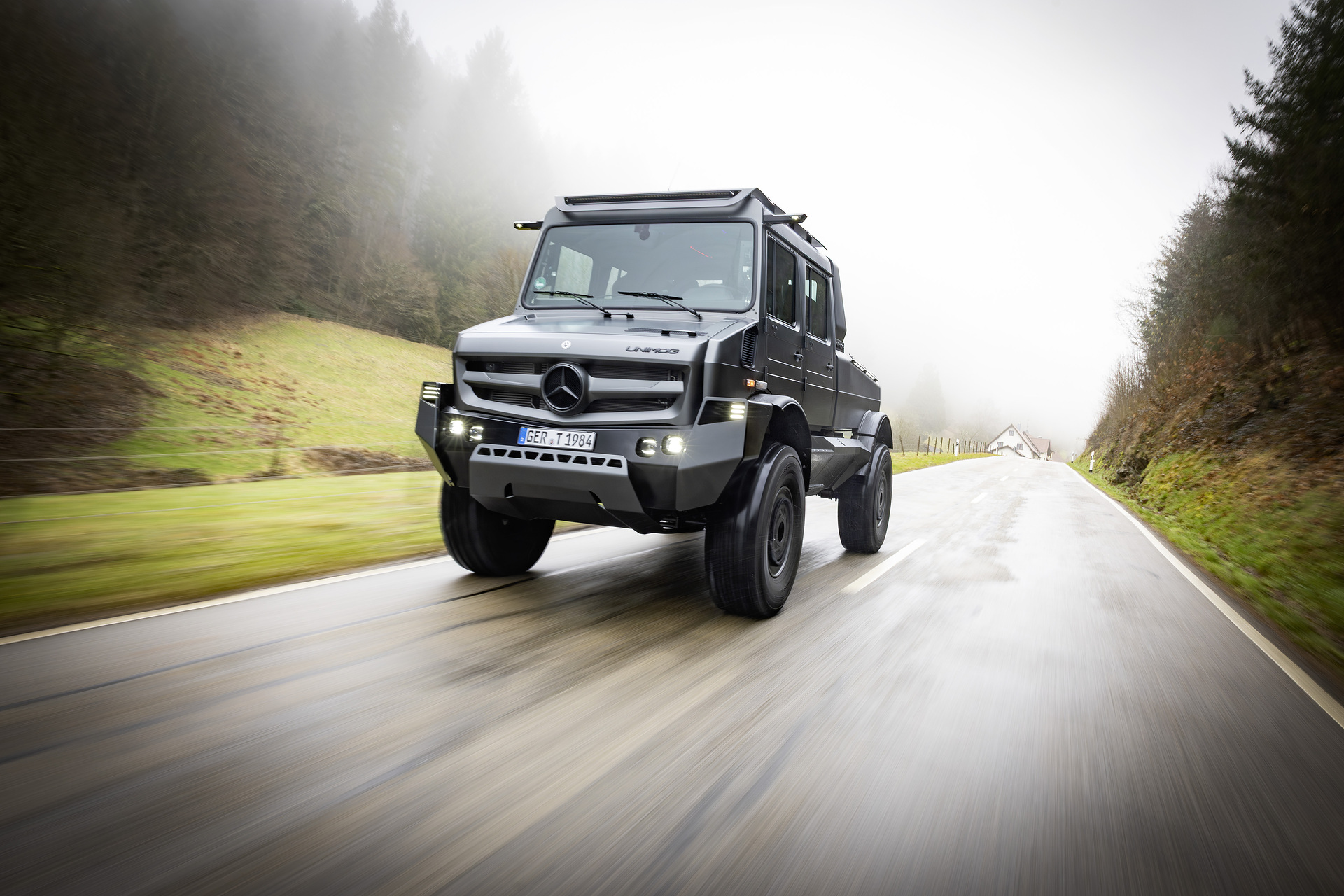 Mercedes-Benz Special Trucks unveils the most luxurious Unimog ever