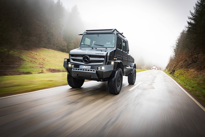 Mercedes-Benz Special Trucks unveils the most luxurious Unimog ever