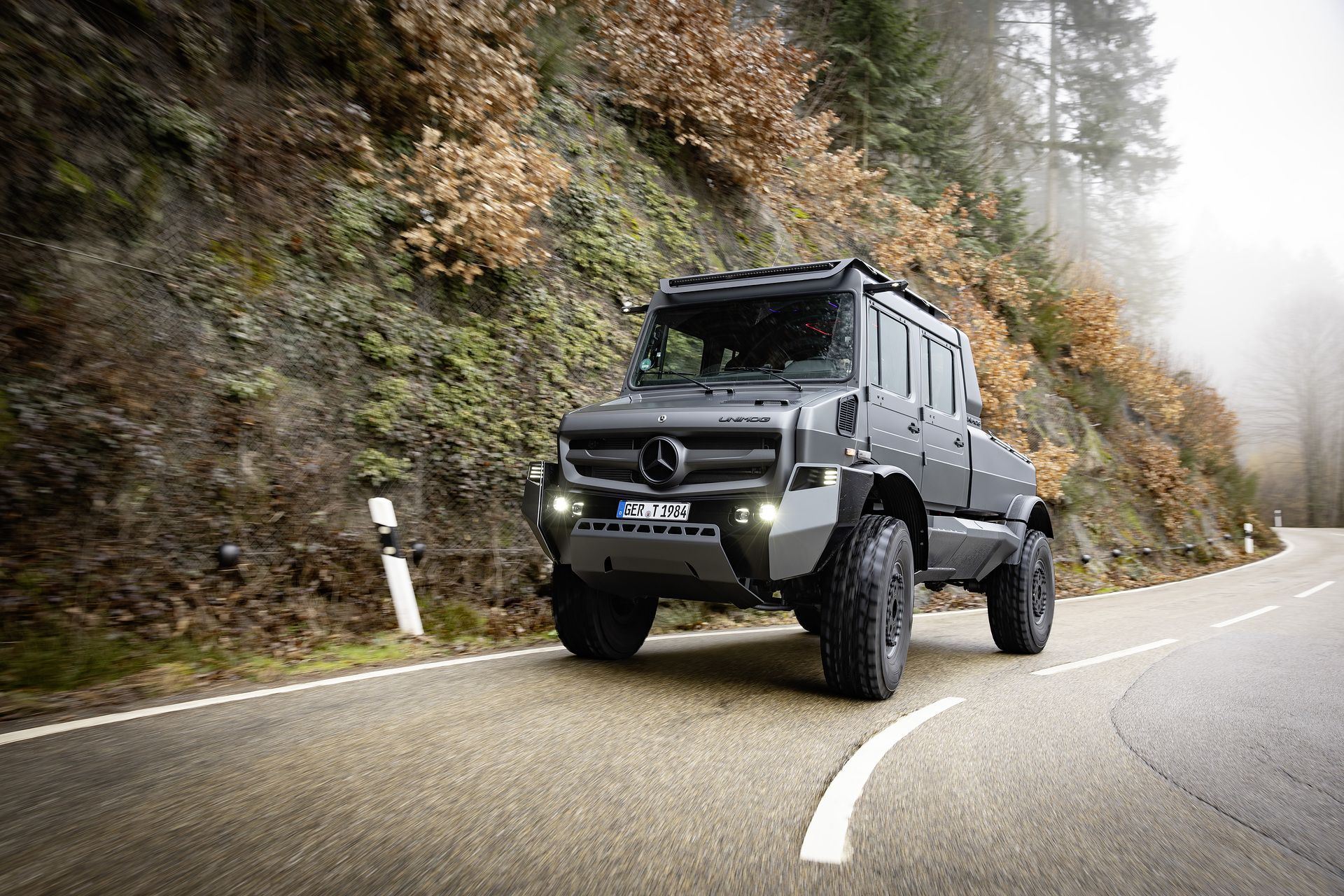 Mercedes-Benz Special Trucks unveils the most luxurious Unimog ever