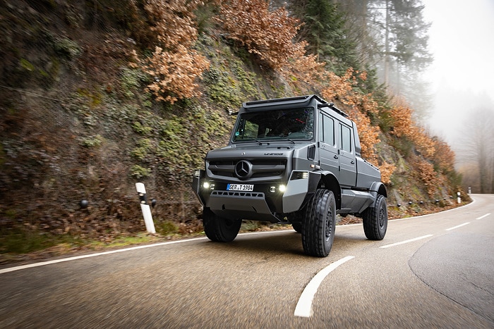 Mercedes-Benz Special Trucks unveils the most luxurious Unimog ever