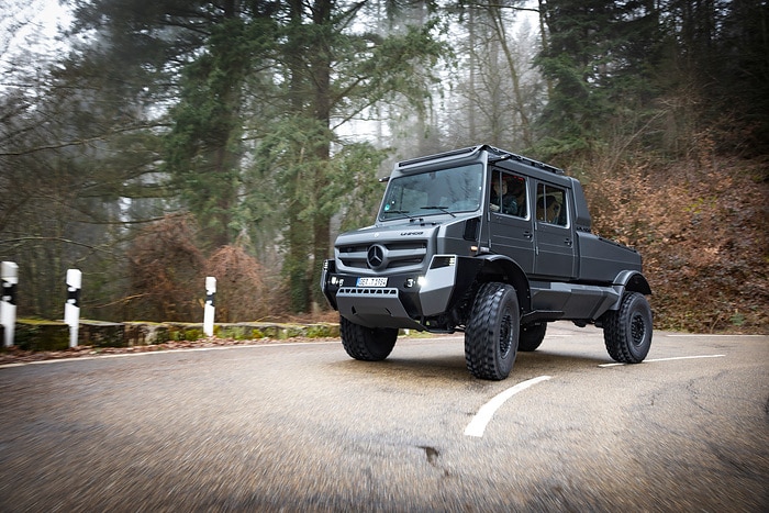 Mercedes-Benz Special Trucks unveils the most luxurious Unimog ever