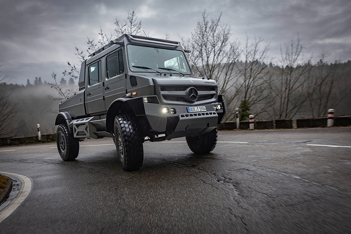 Mercedes-Benz Special Trucks unveils the most luxurious Unimog ever