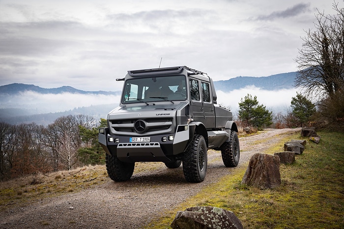 Mercedes-Benz Special Trucks unveils the most luxurious Unimog ever