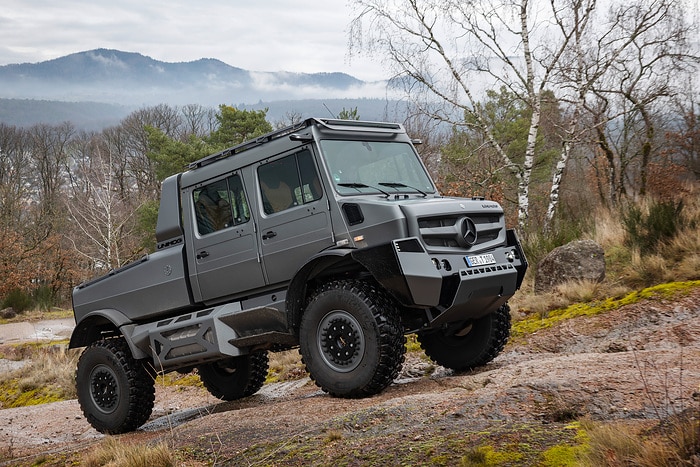 Mercedes-Benz Special Trucks unveils the most luxurious Unimog ever