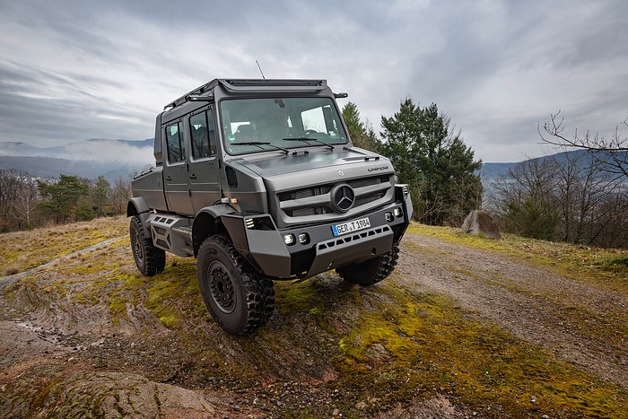 Mercedes-Benz Special Trucks unveils the most luxurious Unimog ever