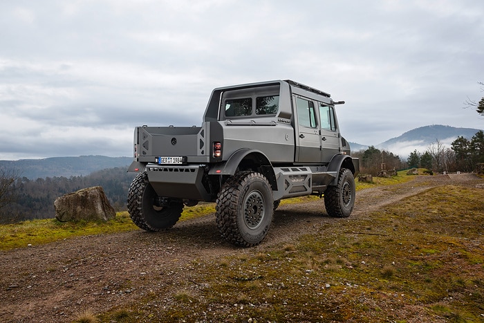 Mercedes-Benz Special Trucks unveils the most luxurious Unimog ever