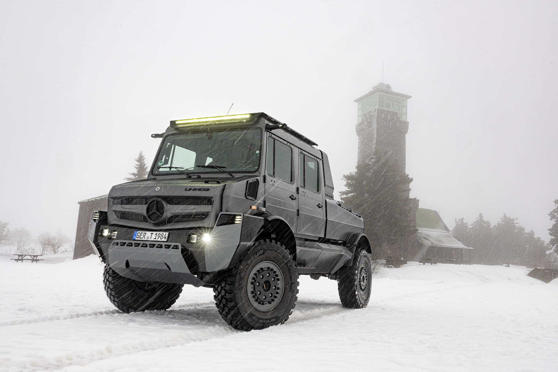 Mercedes-Benz Special Trucks unveils the most luxurious Unimog ever