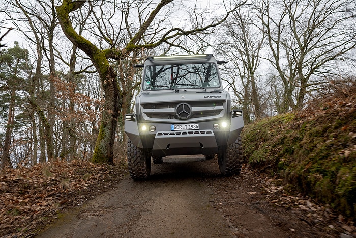 Mercedes-Benz Special Trucks unveils the most luxurious Unimog ever