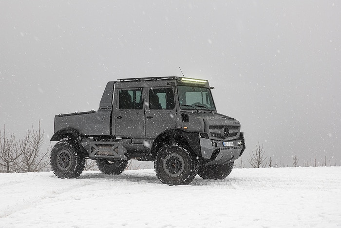 Mercedes-Benz Special Trucks unveils the most luxurious Unimog ever