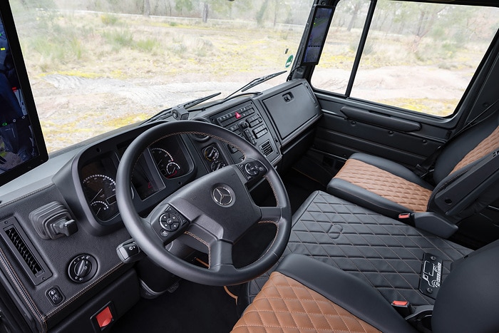 Mercedes-Benz Special Trucks unveils the most luxurious Unimog ever