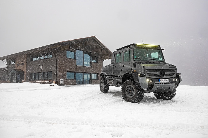 Mercedes-Benz Special Trucks unveils the most luxurious Unimog ever