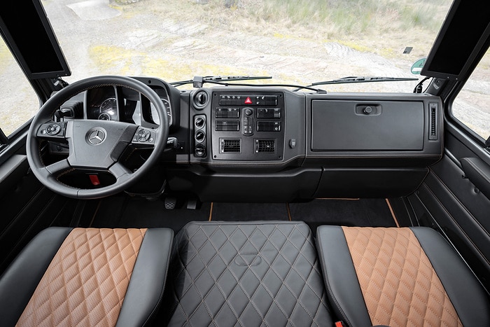 Mercedes-Benz Special Trucks unveils the most luxurious Unimog ever